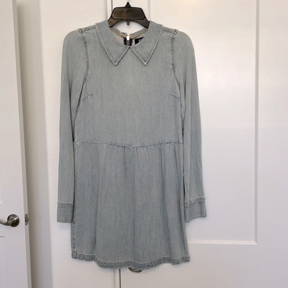 Made Gold Chambray Dress